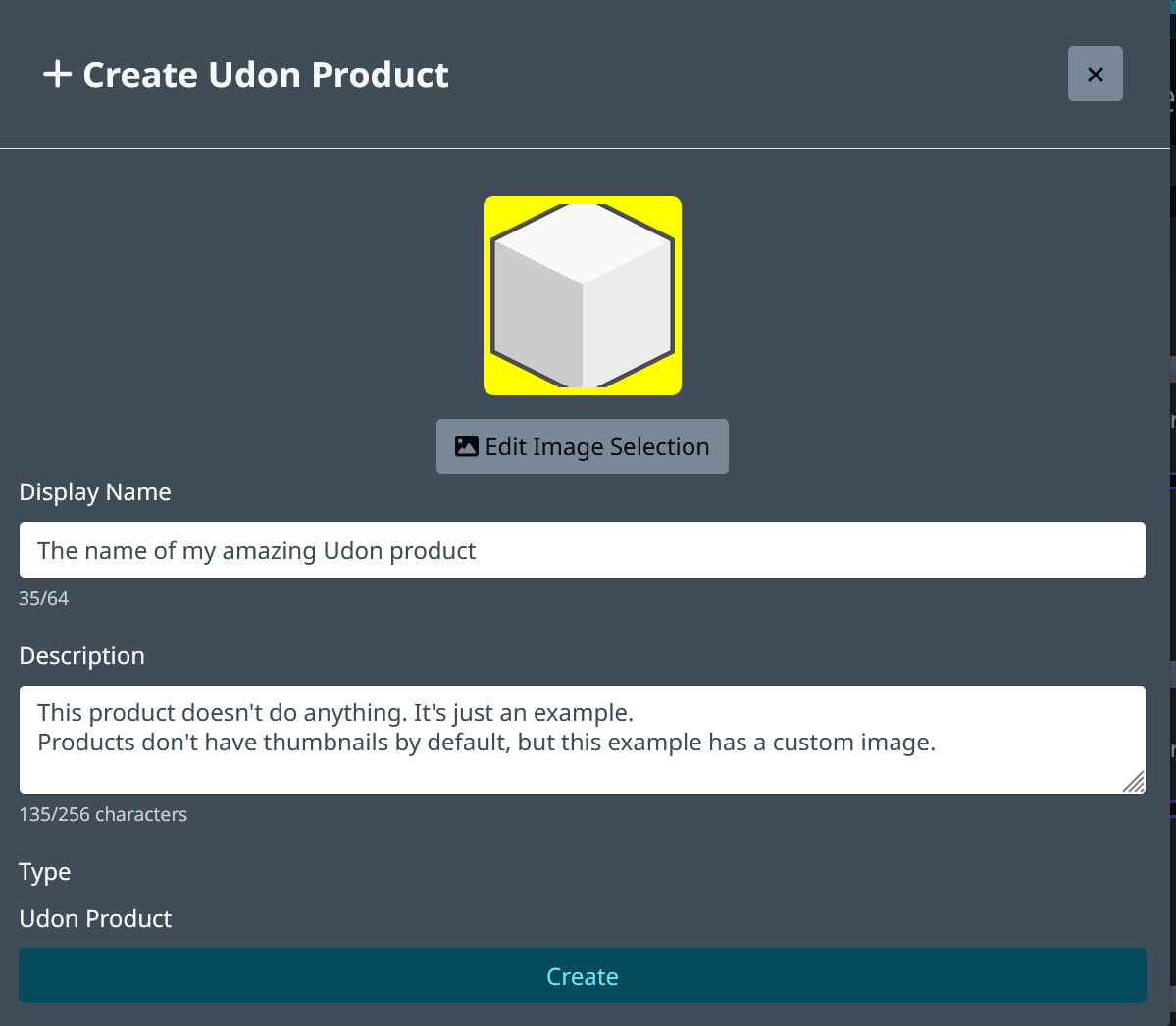 How to create Udon products on VRChat.com..